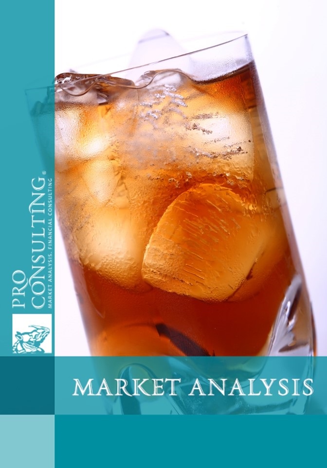 Market research report on cold tea in Ukraine. 2011